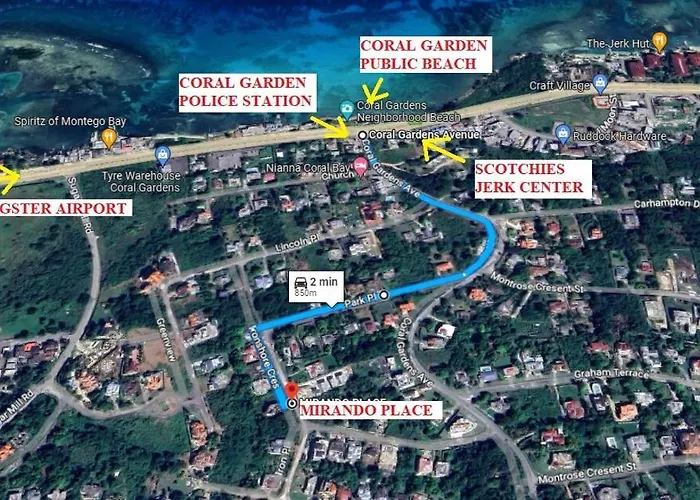 Mirando Place #8 ---beach Club Access, ,pool, Hottub, Gym,3 Lounges, #8 -airport 10 Mins *